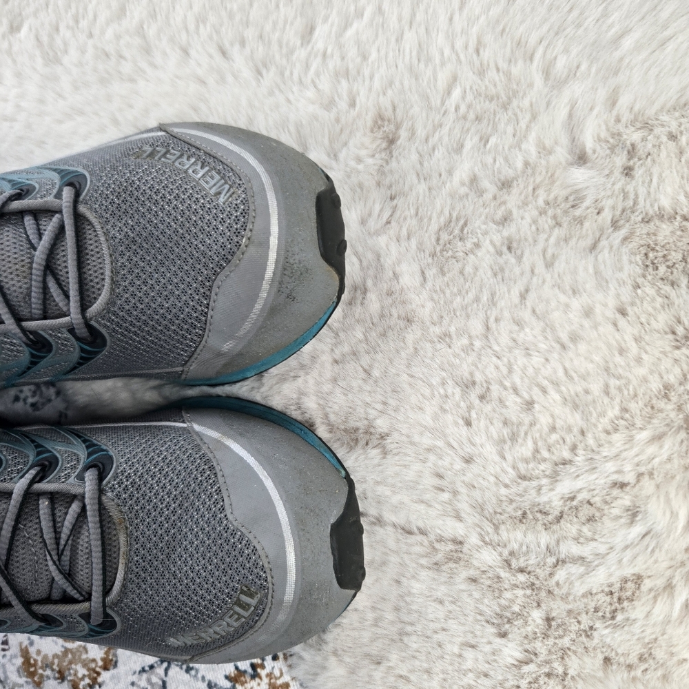 Merrell Women Mix Master Glide Running Shoes J56352 Gray and Blue Women US 9 - Picture 9 of 13